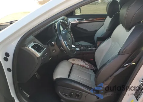 2019 Genesis G80 Base из США, поврежденный, VIN KMTFN4JB8KU320599